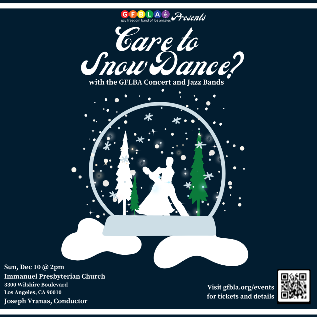 Care to Snow Dance, Concert Band